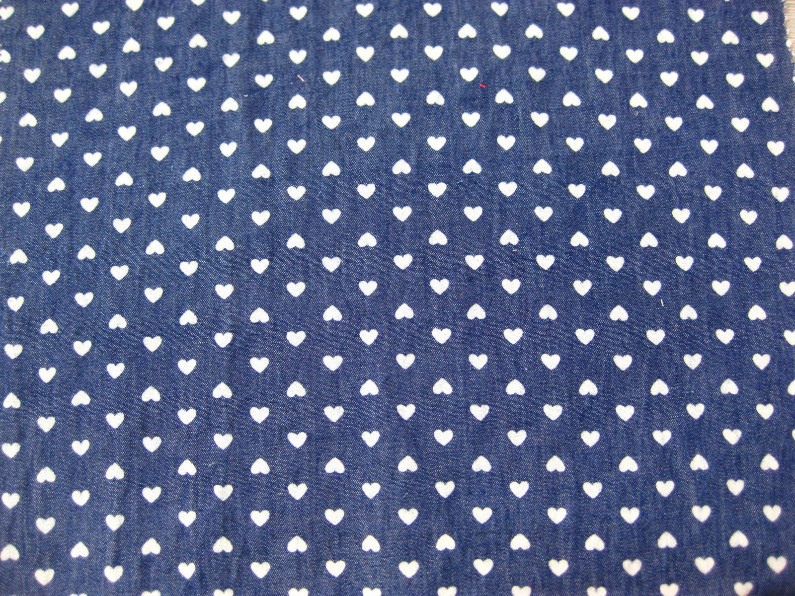 COTTON DENIM PRINT CRUSH WASH DES#HEART