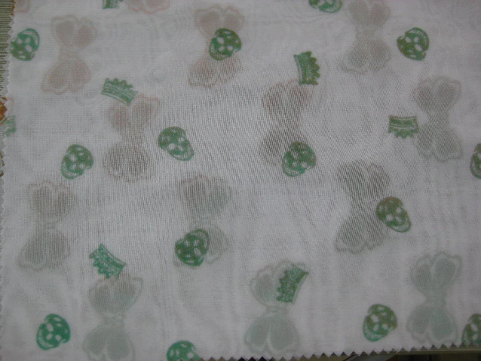 POLY CHIFFON PD WITH FLOCKING (6)