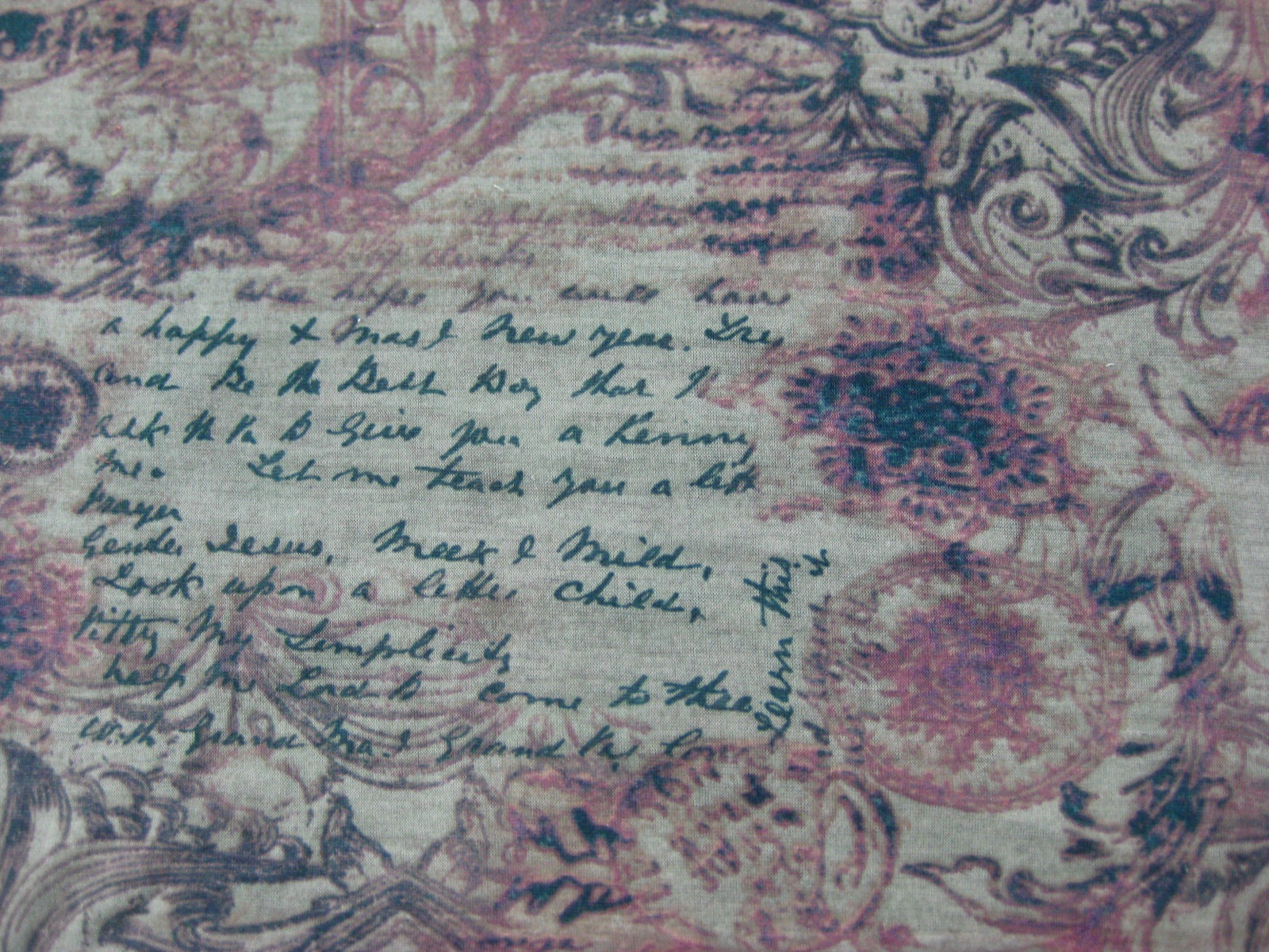 POLY 60S SPUN KNIT PRINT